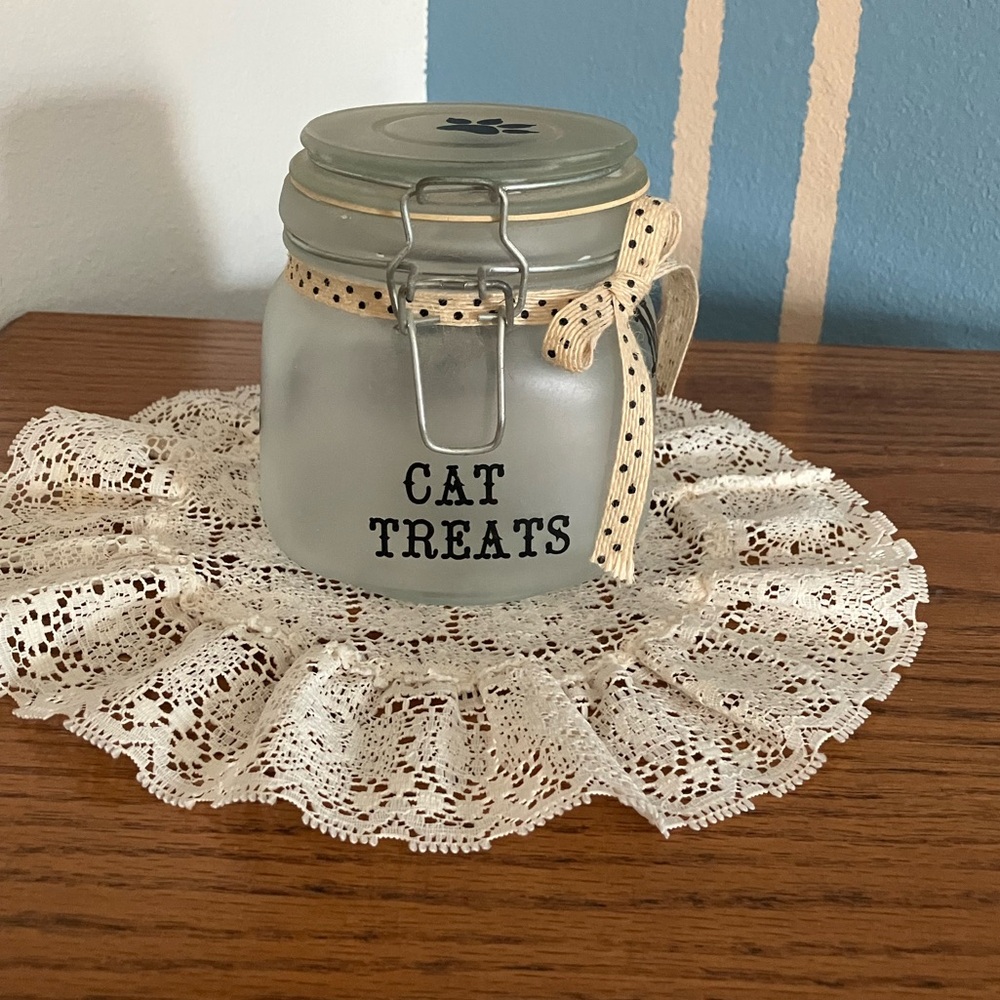 🐾 Cat Treat Jar 🐾